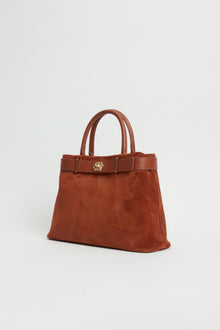 Womens | Roan Suede Tote | Sable