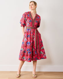 Palm Tree Paradise - Gabriela Dress - Cocktail Umbrella - Printfresh