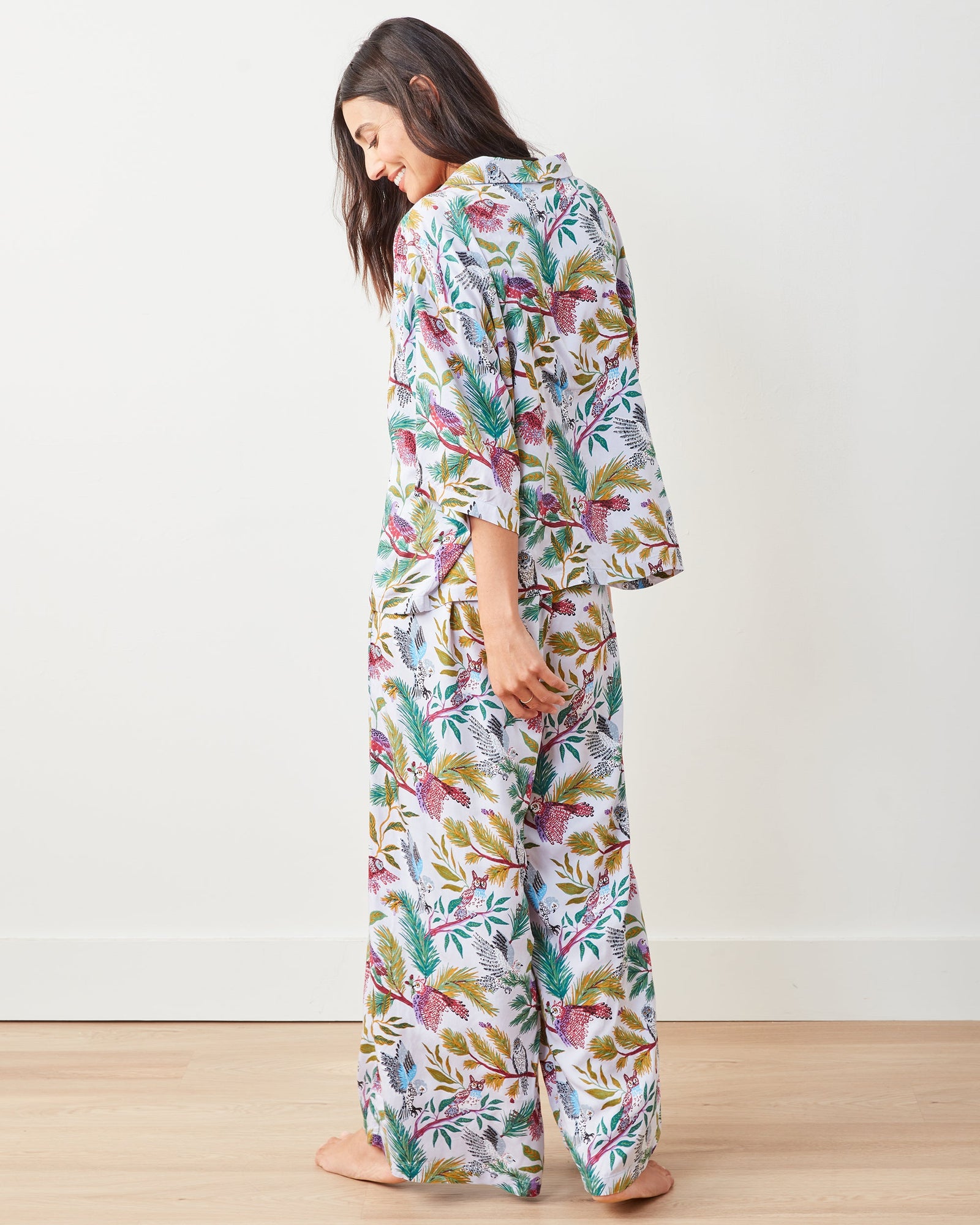 Wise Owls - Eco Satin Wildest Dreams Set - Dusty Lilac - Printfresh