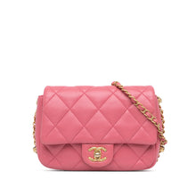 Chanel | Pre-Owned Small Quilted Lambskin Dynasty Flap | Pink