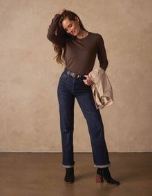 Women | Puremeso Everyday Crewneck | Java