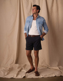 Men | Comfort Terry Utility Short | Navy