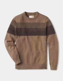 Men | Tom Stripe Crew | Jute