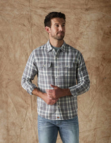 Men | Mountain Overshirt | Blue Haze Mountain