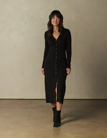 Women | Alyx Button Thru Dress | Black