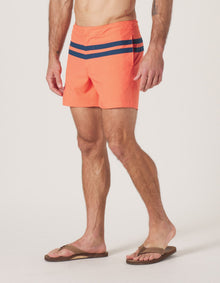 Men | Button Front Trunk | Sunrise-Dark Oasis