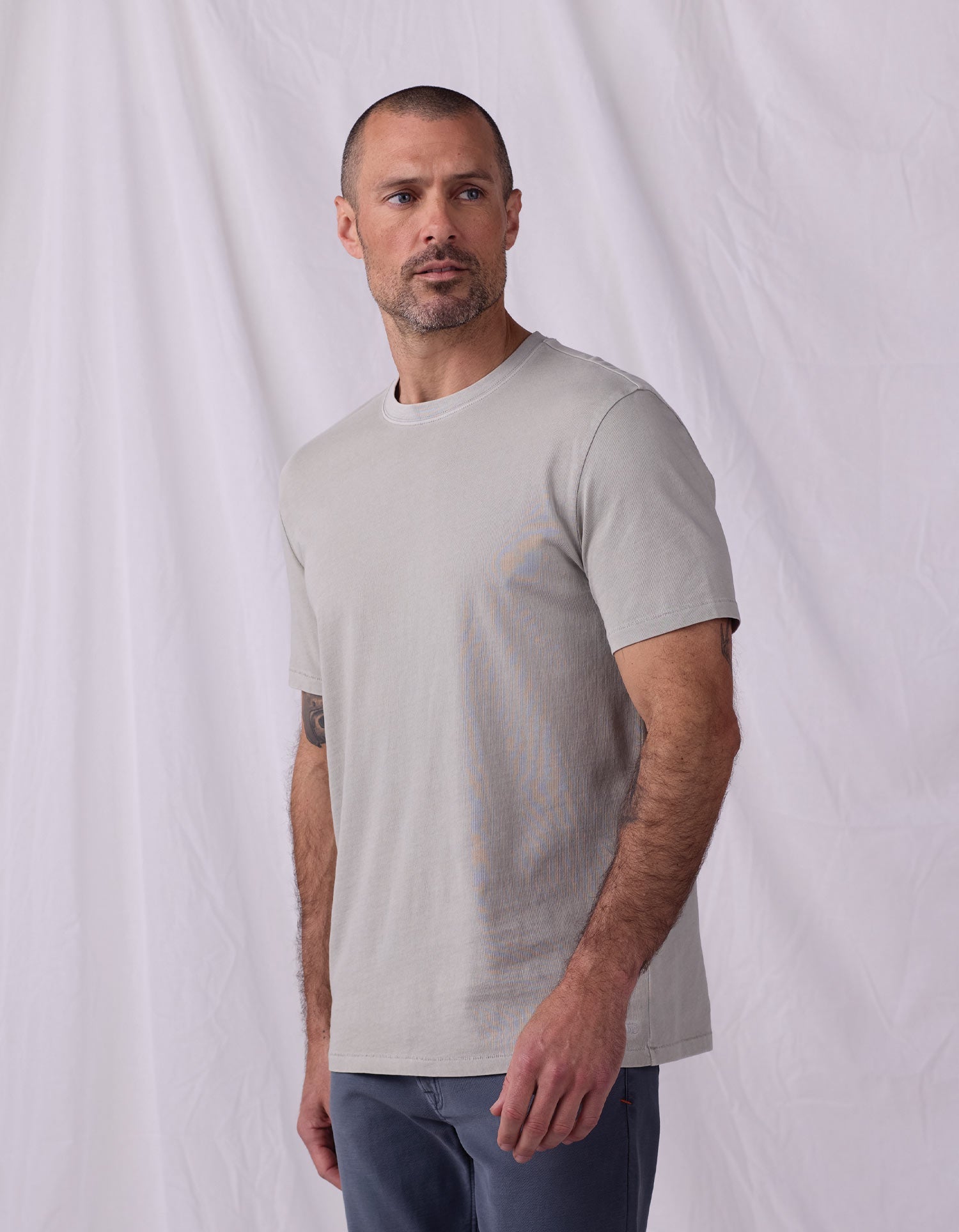 Men | Normal Jersey Classic Tee | Limestone