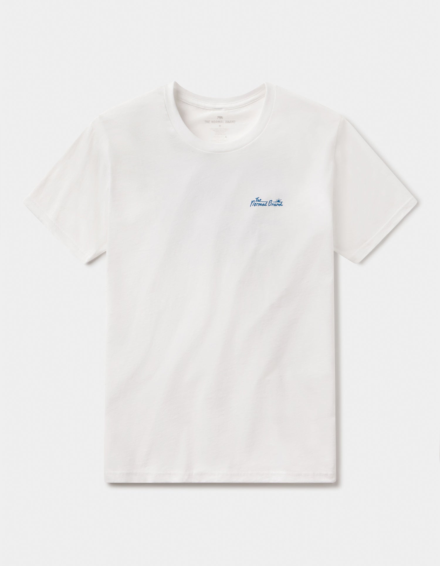 Men | Summer Postcard Tee | White