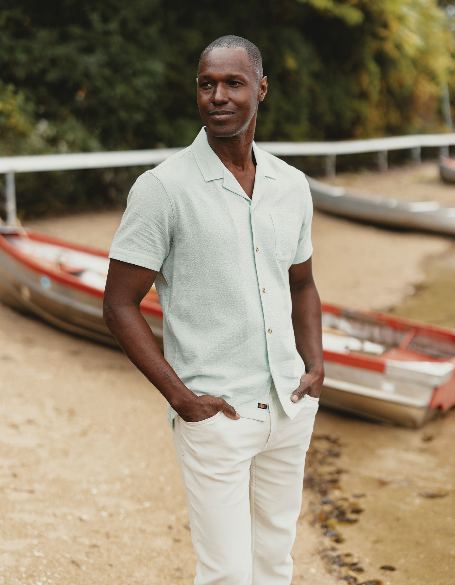 Men | Freshwater Camp Shirt | Surf Spray Dobby