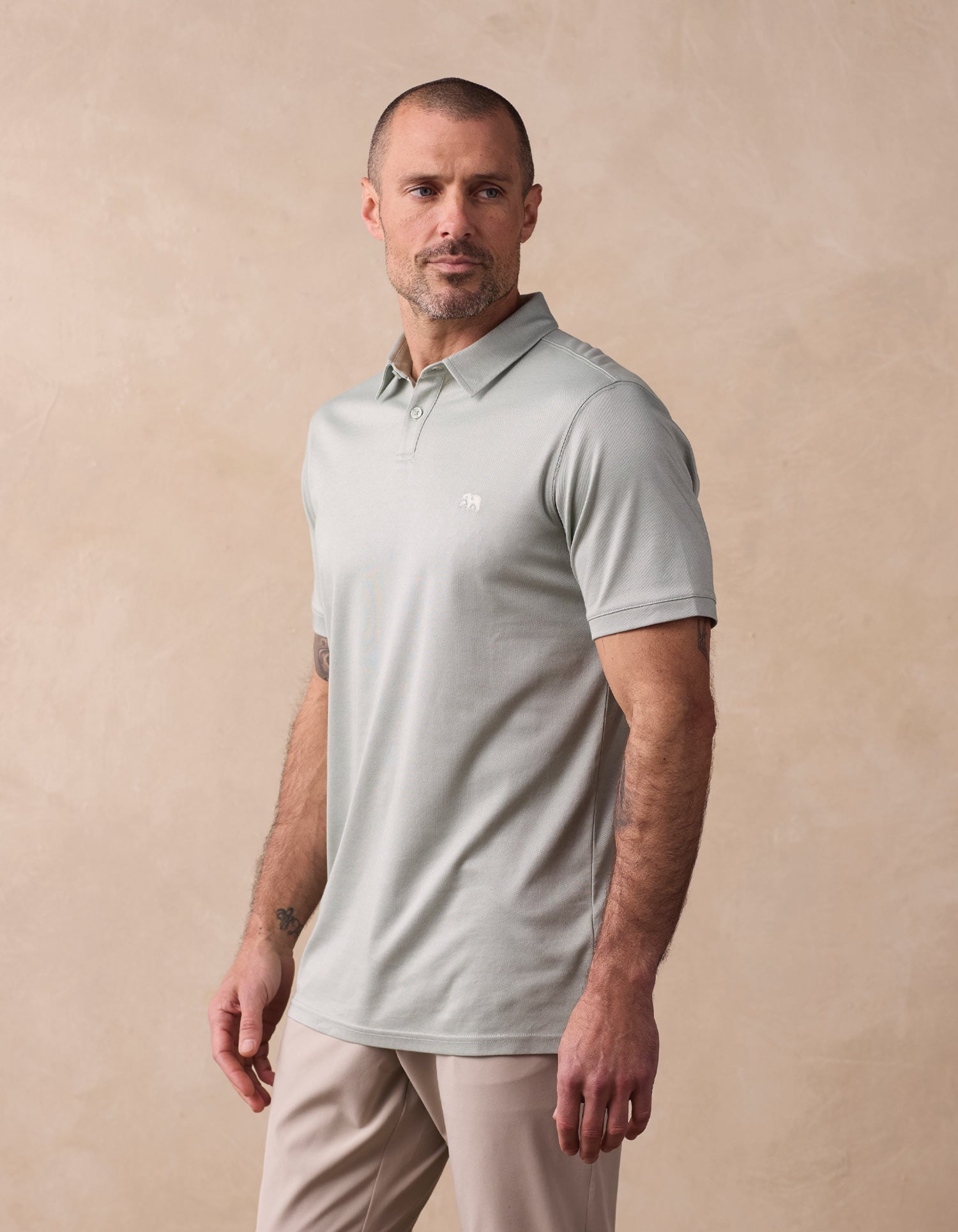 Men | Performance Pique Polo | Juniper