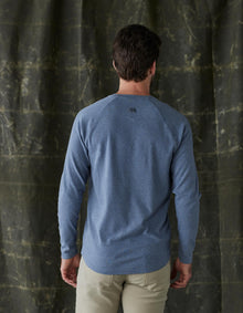 Men | Puremeso Everyday Henley | Slate Blue