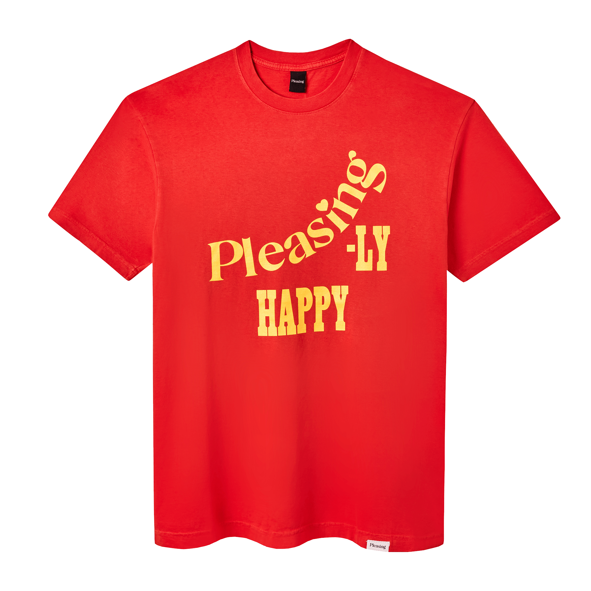 The Pleasingly Happy Tee | Red