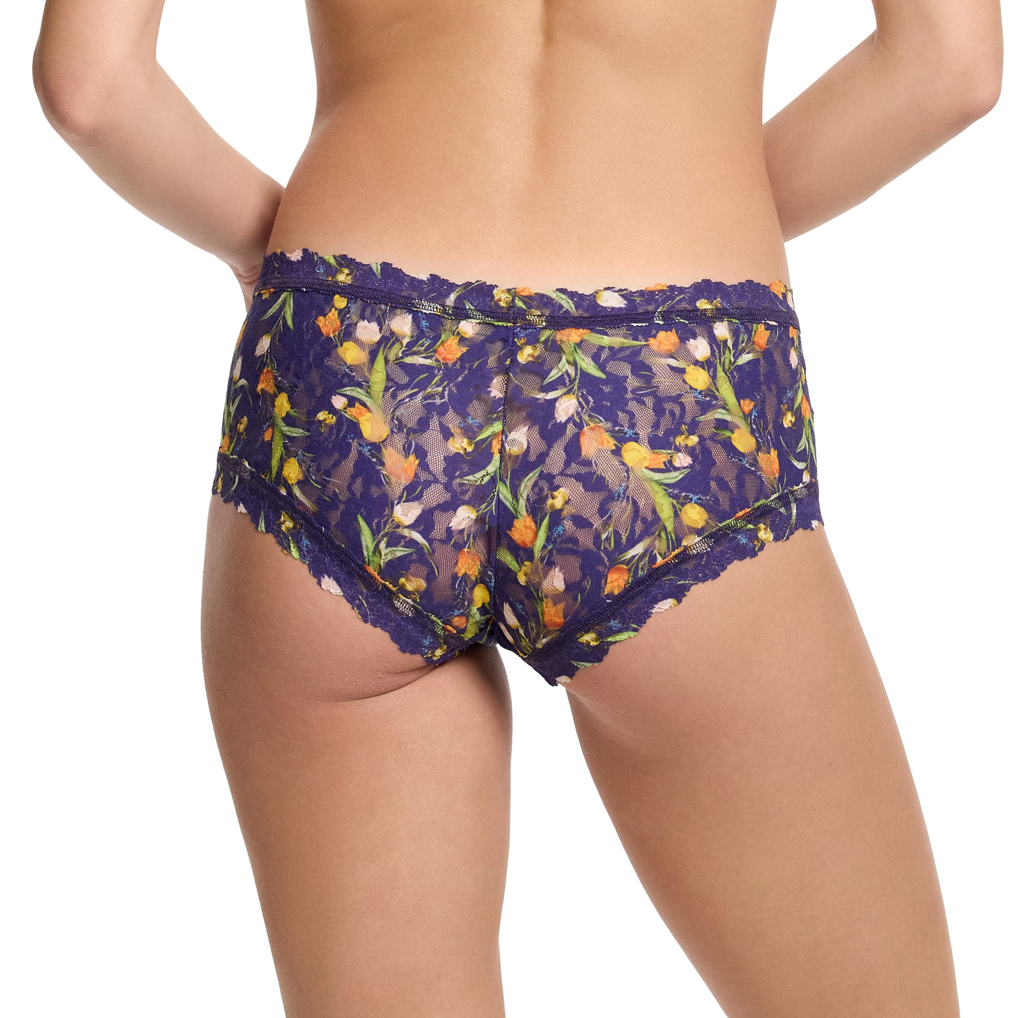 Signature Lace Boyshort | Central Park (Navy)