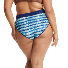 Plus Size Dream Modal French Brief | Indigo Stripe