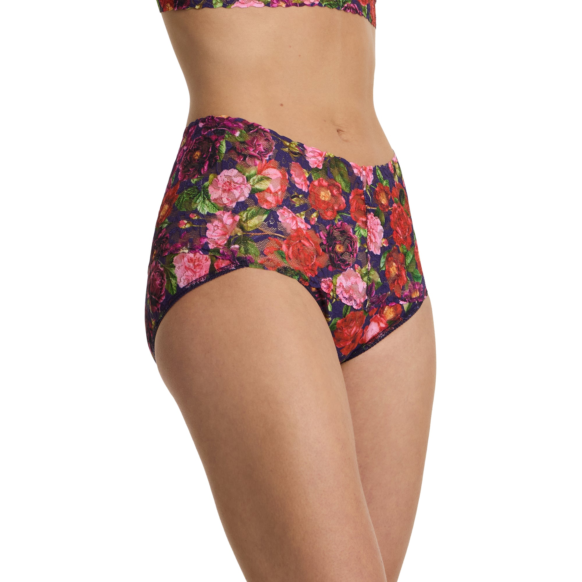 Retro Lace V-Kini | Winters Tale (Navy)
