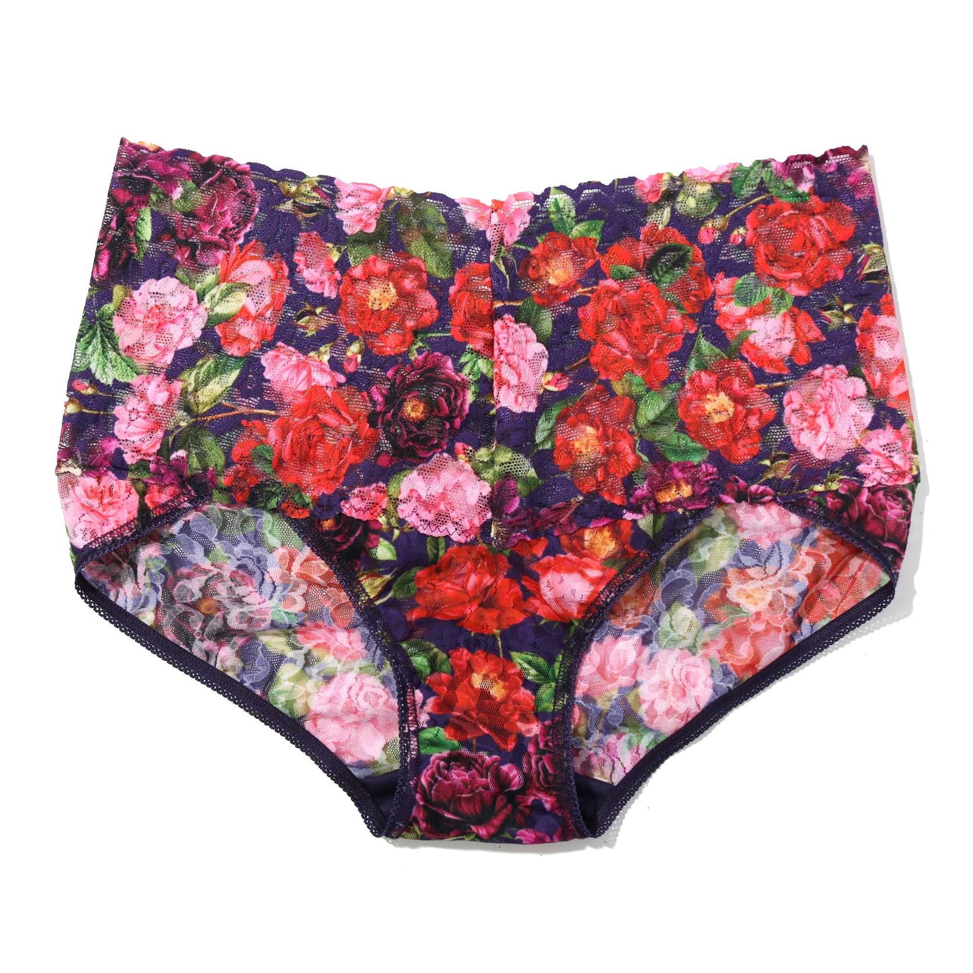 Retro Lace V-Kini | Winters Tale (Navy)