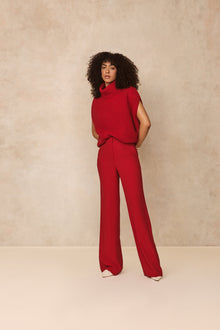 Sleeveless Turtleneck Sweater | Ruby