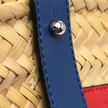 Loewe | Pre-Owned Small Raffia Basket Tote | Brown/Beige