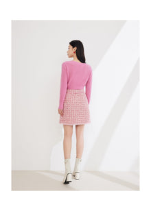Parisian-style Skirt | Rose Red