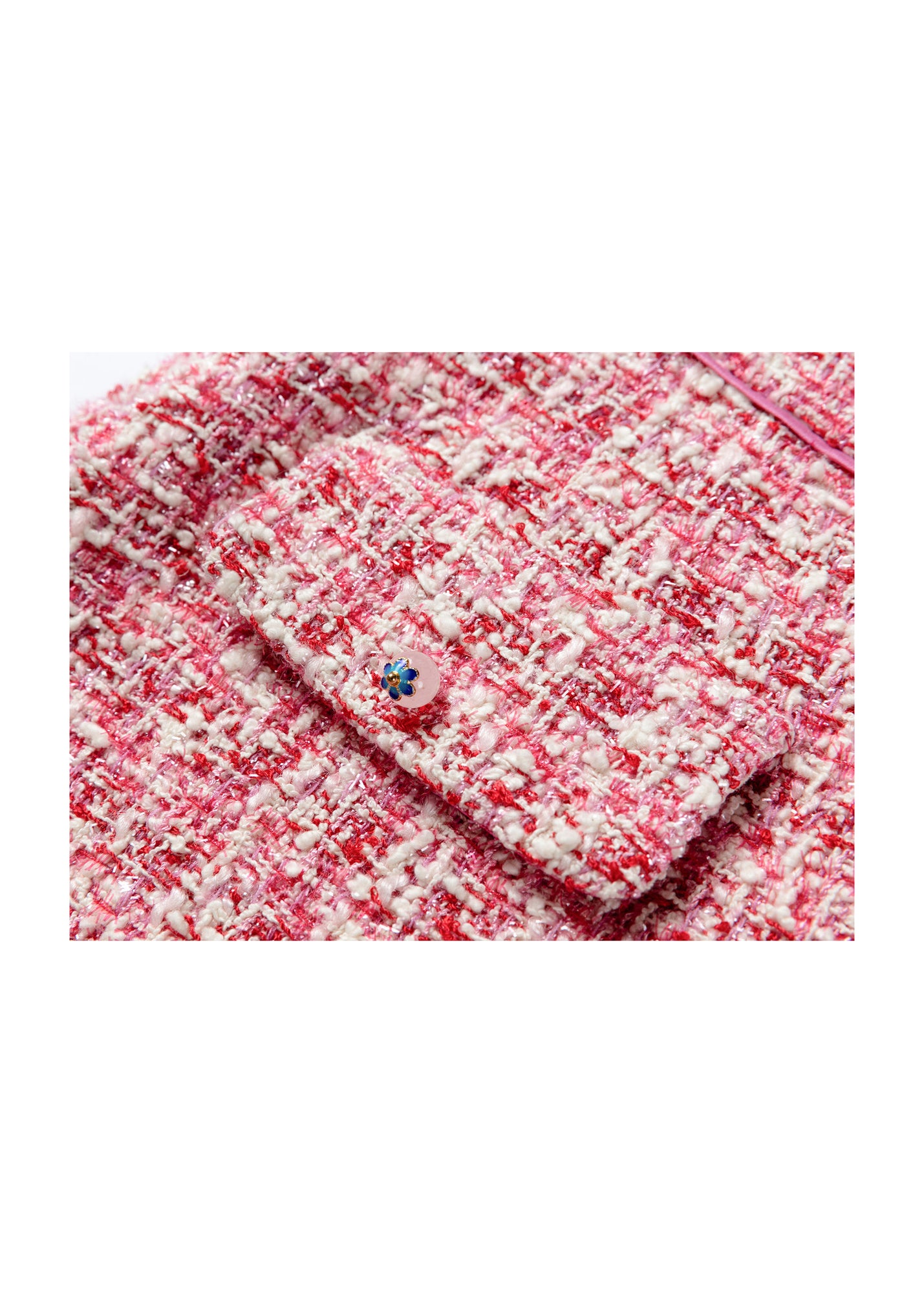Parisian-style Skirt | Rose Red