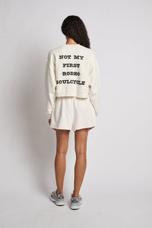 Women | Soul by SoulCycle | Perry Crop Crew | Cream