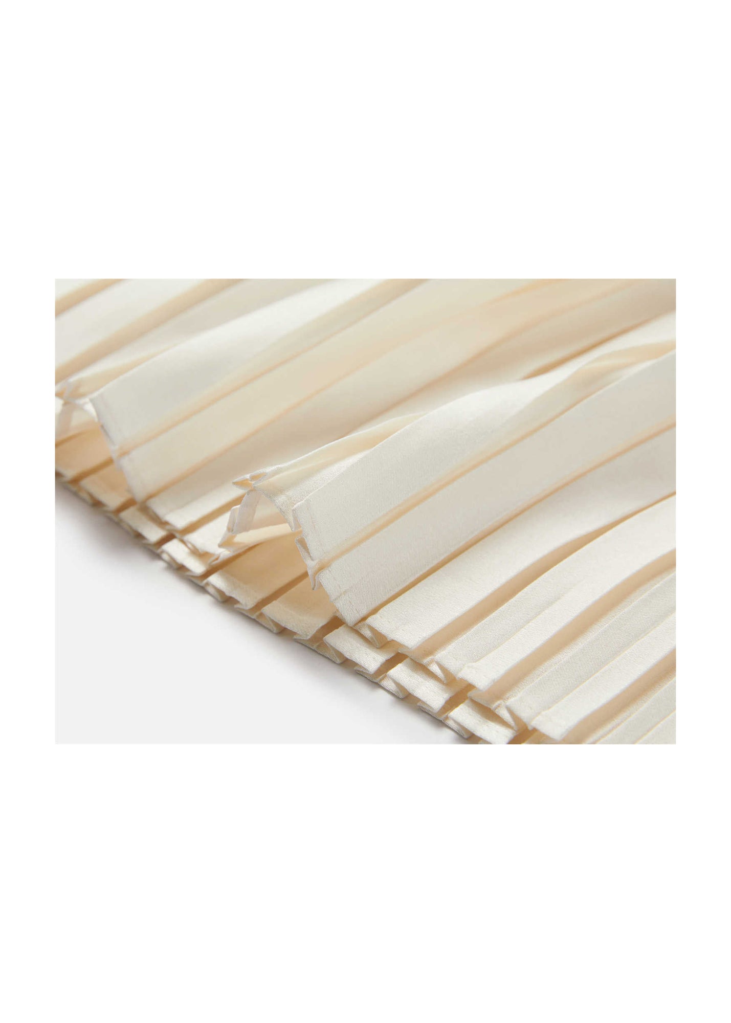 Pleated Dress | Beige