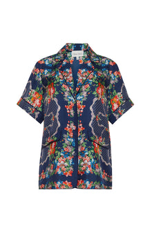 Portofino Top | Gemma Scarf Navy