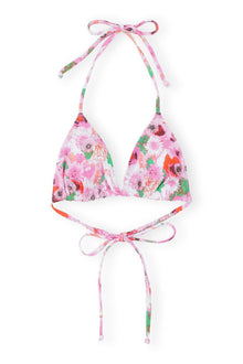 Printed String Bikini Top | Sugar Plum