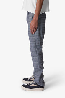 Punk Zip Trouser Pants | Black/Grey