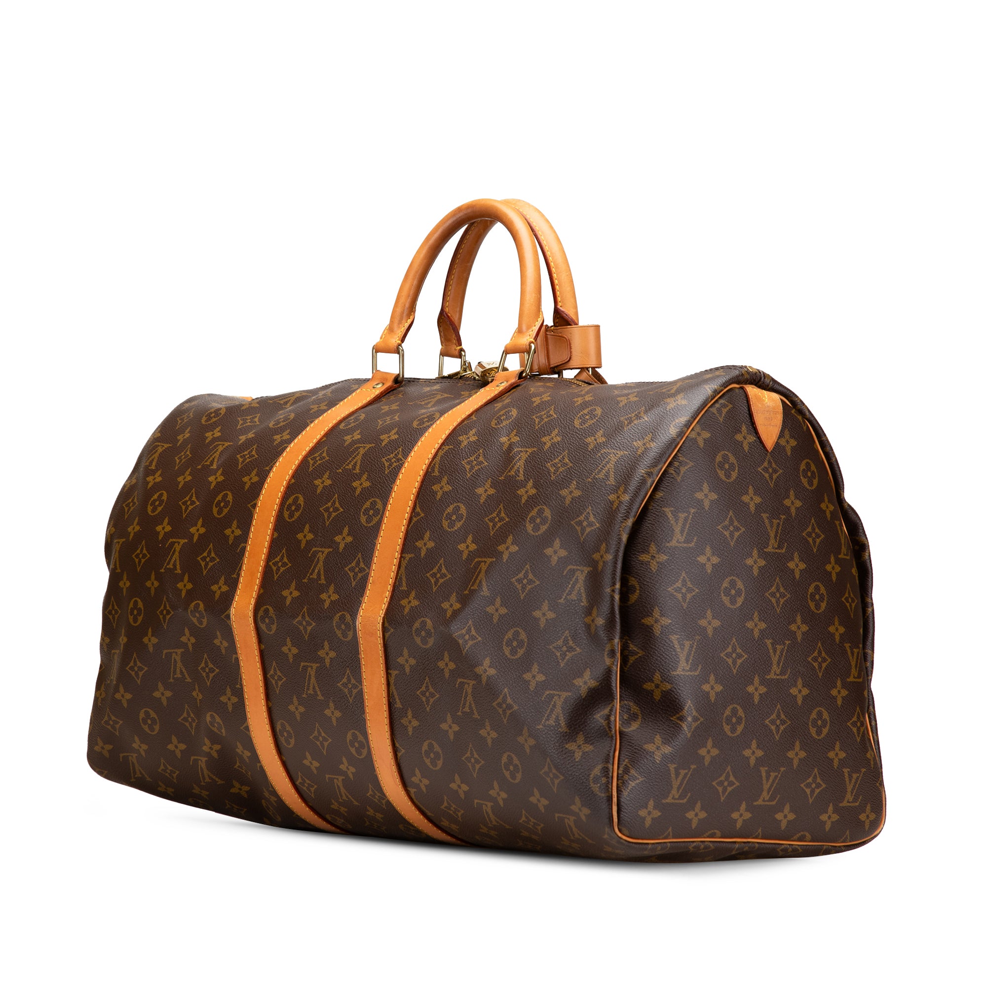 Louis Vuitton | Pre-Owned Monogram Keepall 55 | Brown