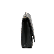 Chanel | Pre-Owned Studded Leather Wallet on Chain | Black