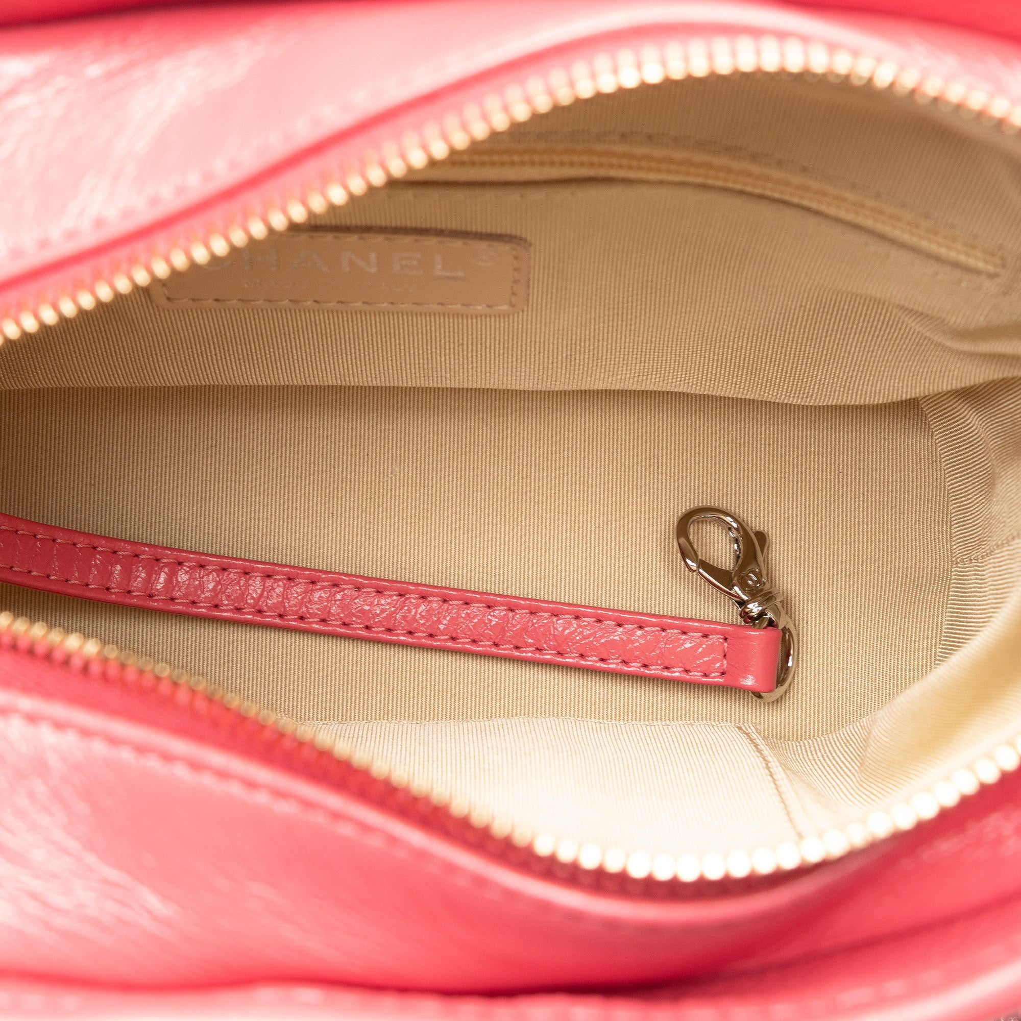 Chanel | Pre-Owned Small Rattan Gabrielle Crossbody | PinkPink