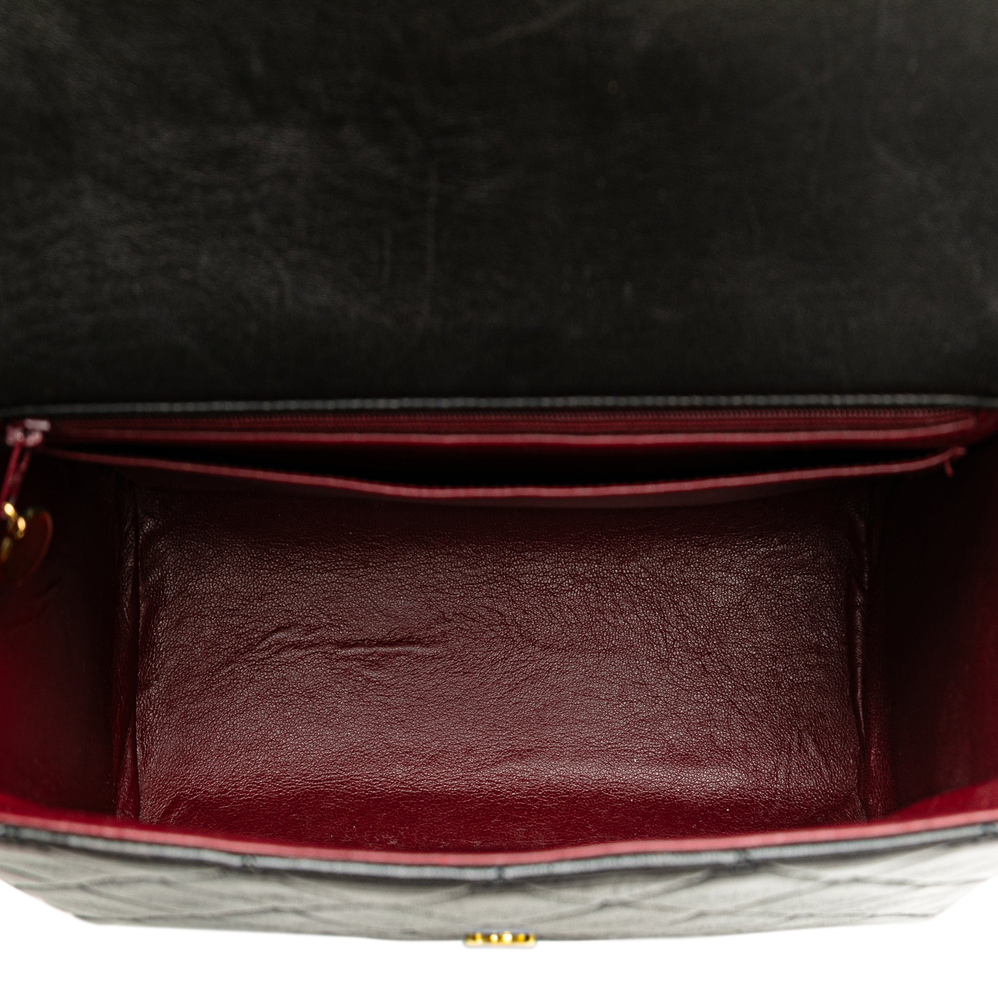 Chanel | Pre-Owned CC Quilted Lambskin Flap | Black