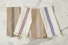 Kitchen Tea Towel | Vintage White Stripe | Set of 2
