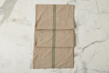 Table Runner | Vintage Spruce Green Stripe
