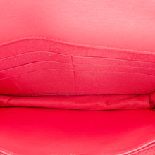 Chanel | Pre-Owned Tweed 19 Wallet On Chain | Pink/Dark Pink