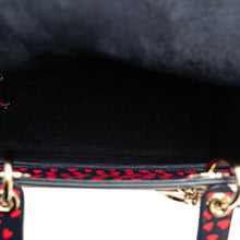 Dior | Pre-Owned Medium Calfskin I Love Paris Lady - II | Blue/Navy