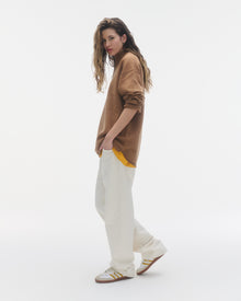 Unisex | Quarter Zip Pullover | Almond