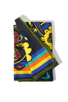 Rianna Nina Printed Scarf 115 x 180 cm | Black Multi