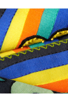 Rianna Nina Printed Scarf 115 x 180 cm | Black Multi