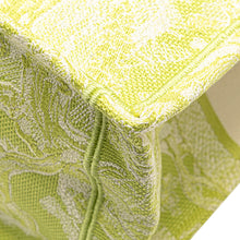 Dior | Pre-Owned Medium Canvas Embroidered Dioriviera Toile De Jouy Book Tote | Green/Light Green