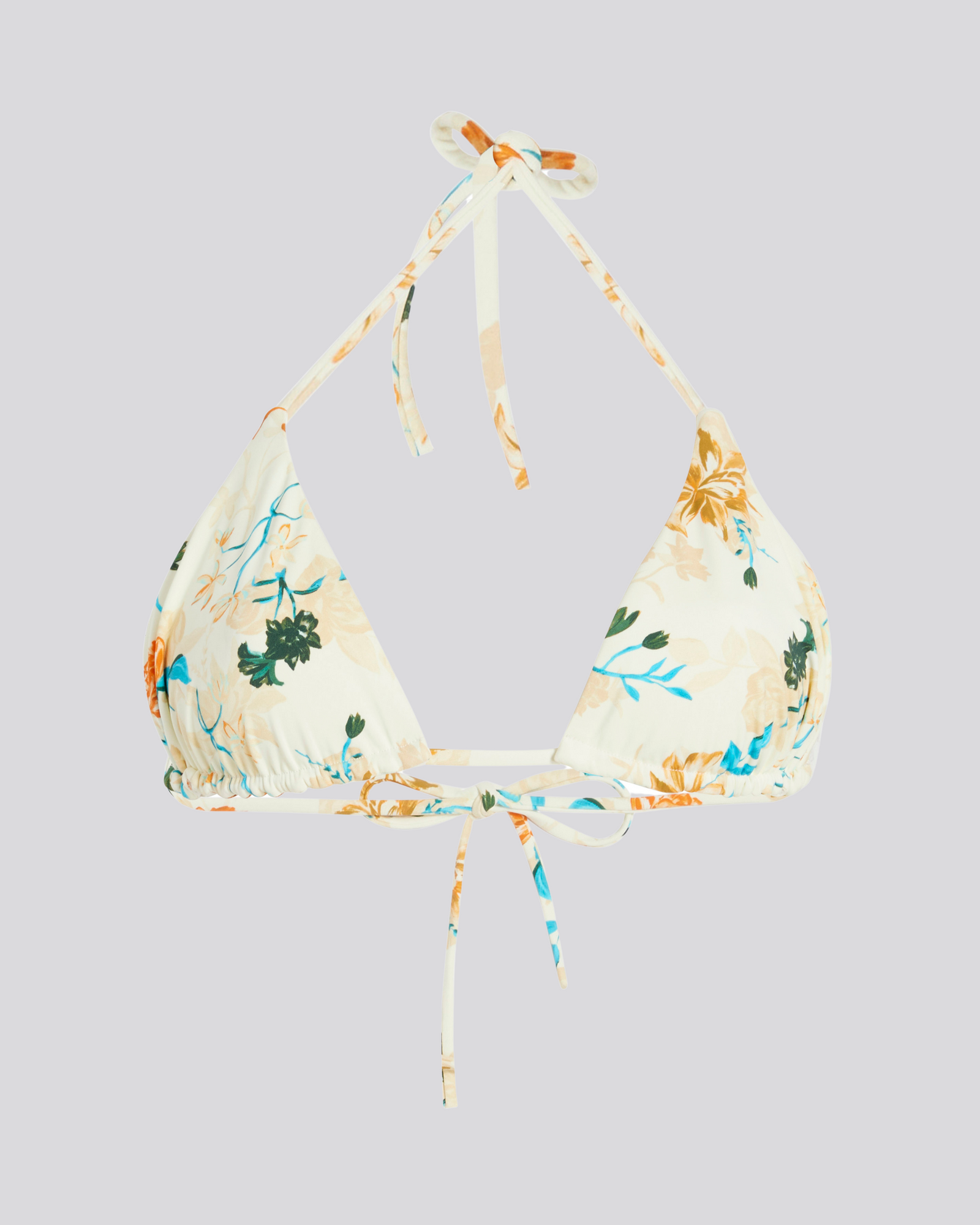 The Iris Bikini Top - Solid & Striped