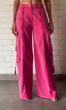 Rococo Sand | Juju Cotton Twill Pant | Pink