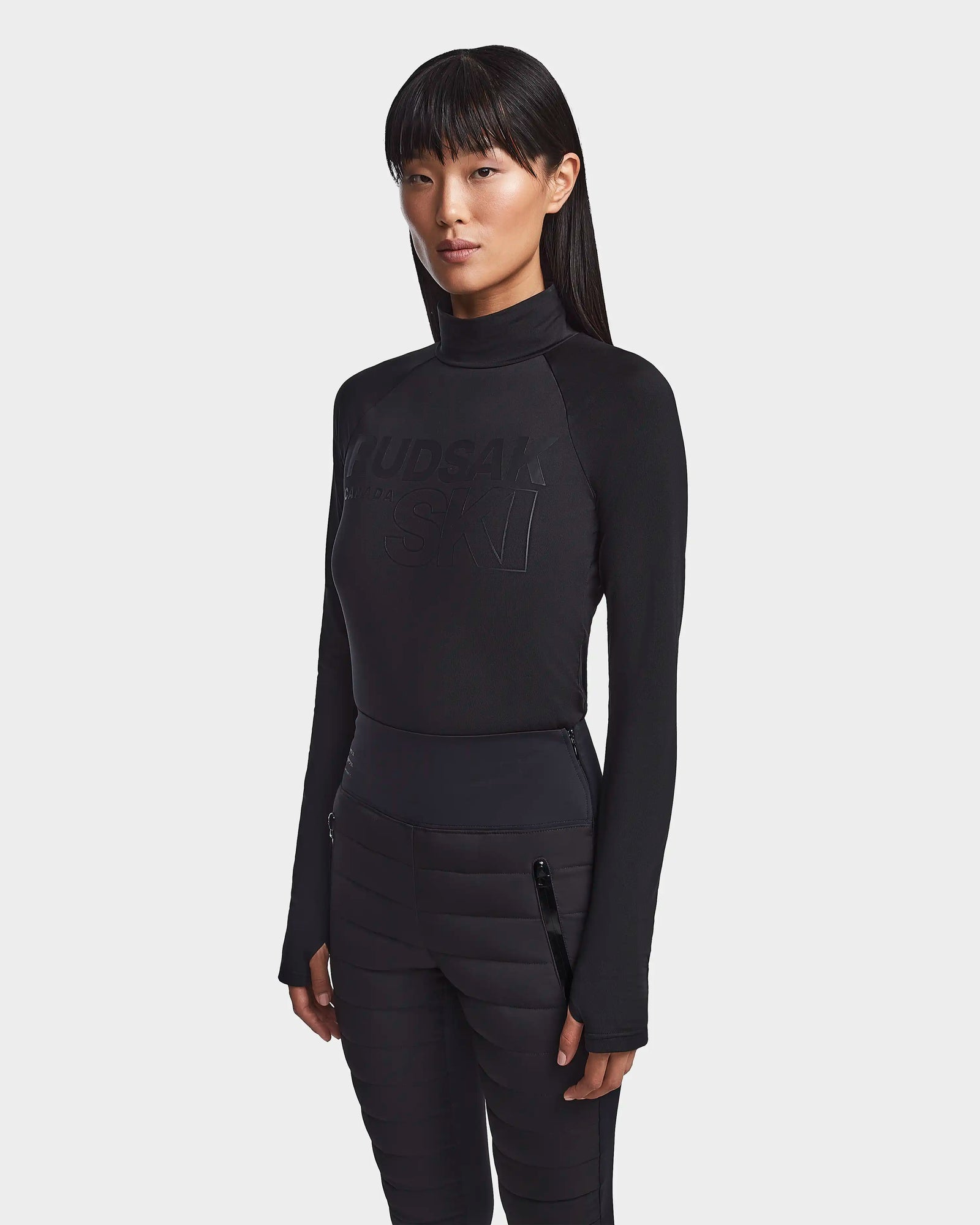 Women | KILTON Ski Top | Black