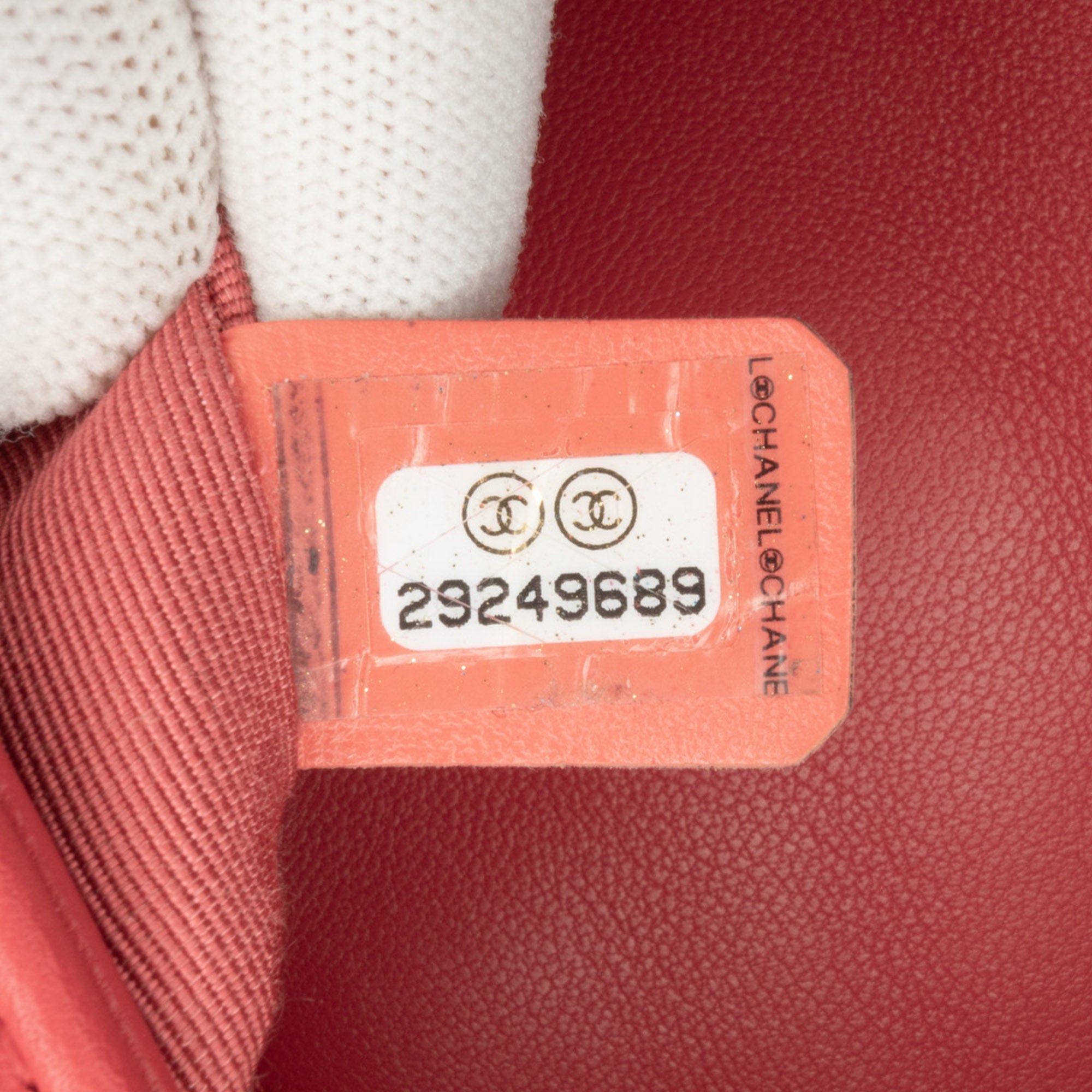 Chanel | Pre-Owned Medium Lambskin In The Loop Flap | Red