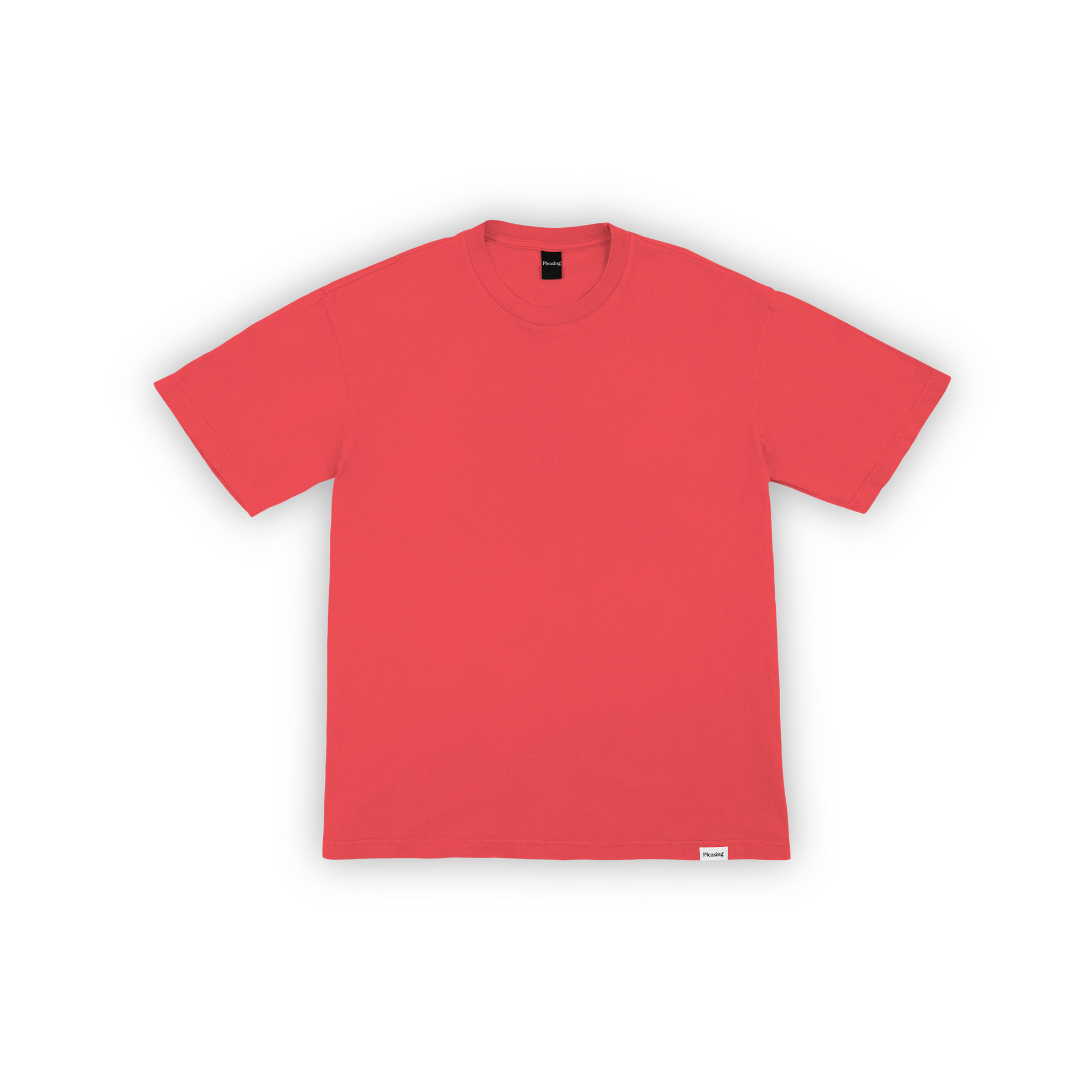 The Pleasing Signature Dyed Tee | Jammy Red