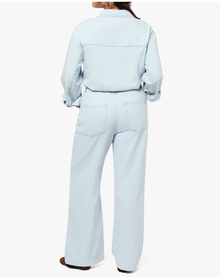 Relaxed Denim Jumpsuit | Super Light