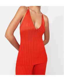 Rhea Reversible Camisole | Coral