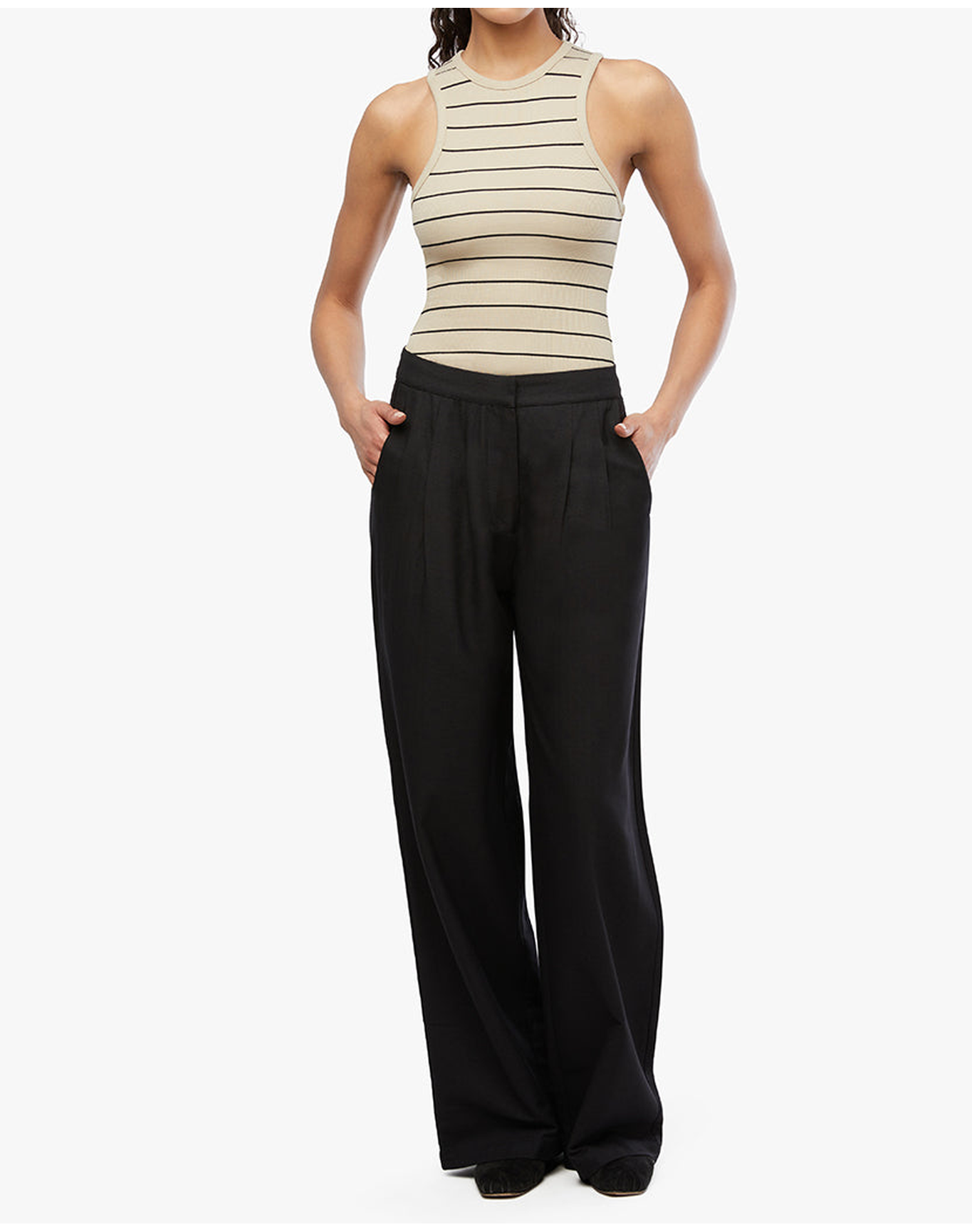 Ribbed Jersey Tank | Safari