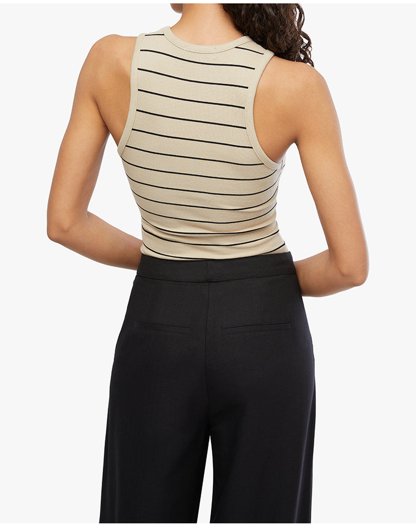 Ribbed Jersey Tank | Safari